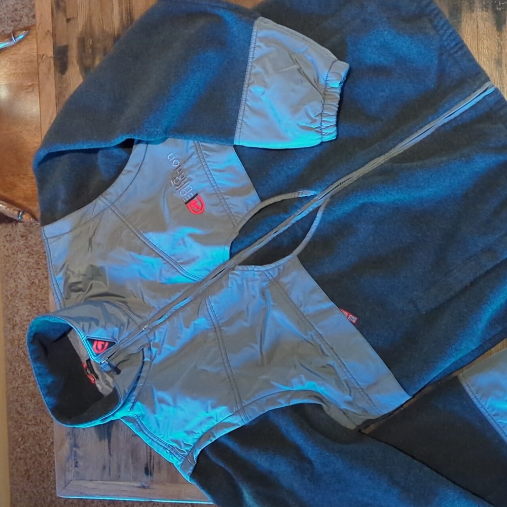 Ecko Unlimited / Ecko Function Fleece/Nylon Jacket / Vest. Men’s Sz XL